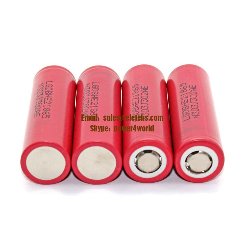 Original 18650HE2 2500mah 3.7V li-ion 18650 rechargeable battery, 30Amp high discharge battery for ecig mods