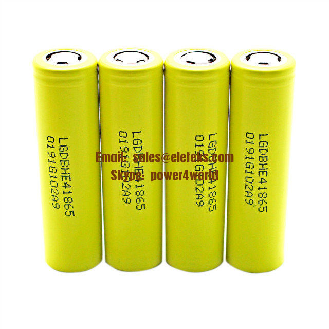  HE4 18650 2500mAh rechargeable lithium-ion high drain battery  HE4 2500mAh battery for e-cig mechanical mods