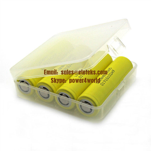 HE4 18650 2500mAh rechargeable lithium-ion high drain battery  HE4 2500mAh battery for e-cig mechanical mods