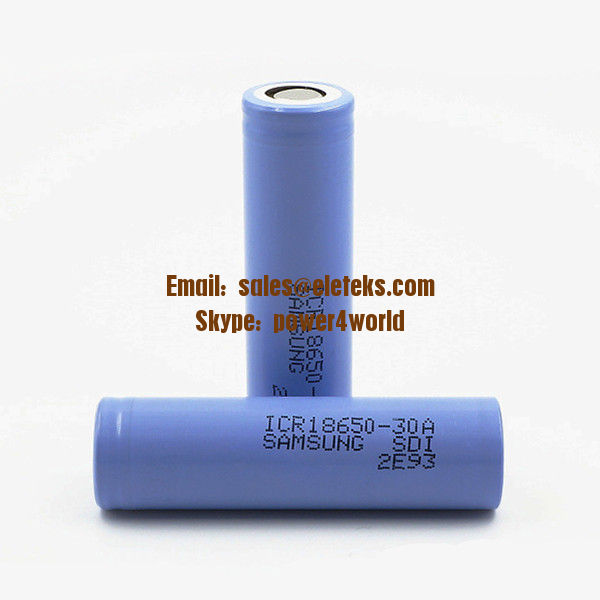 Samsung ICR18650-30A 18650 3000mAh 3.7V li-ion smart rechargeable battery 3.7V authentic cell