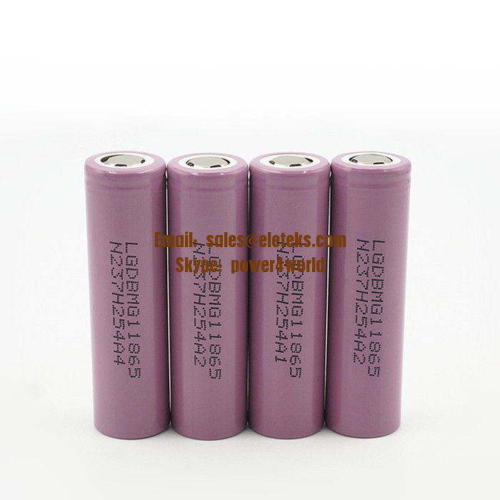 New and original 3.7V 18650 battery,  MG1 18650 power bank 2900mah 10amp spec for vaping